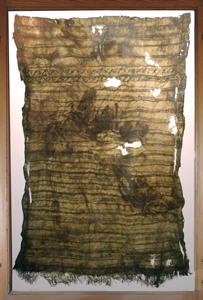 One of textile lead artifacts