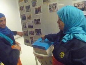 Cleaning lady voting